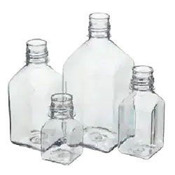 Square Plastic Bottles