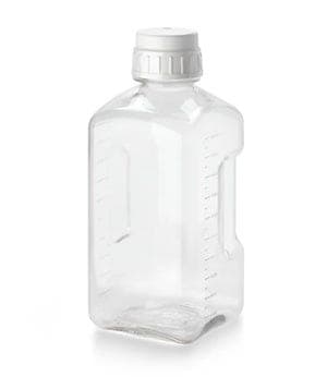 Thermo Scientific™ Nalgene™ Square PETG Media Bottles With Closure