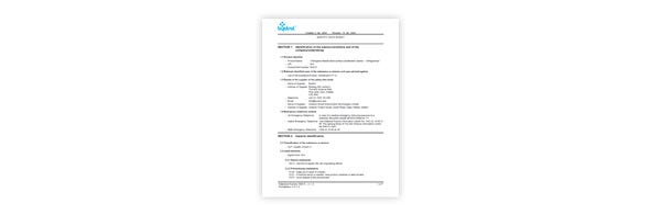 CHEMGENE Ready-to-use Disinfectant (Unfragranced) - Safety Data Sheet