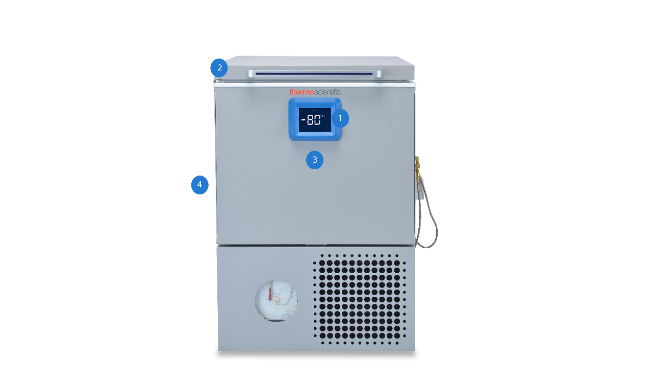 Thermo Scientific™ TDE Series Ultra-Low Temperature Chest Freezers Thermo Scientific™ TDE Series Ultra-Low Temperature Chest Freezers