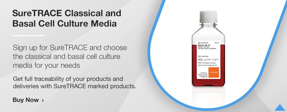 SureTRACE Classical and Basal Cell Culture Media