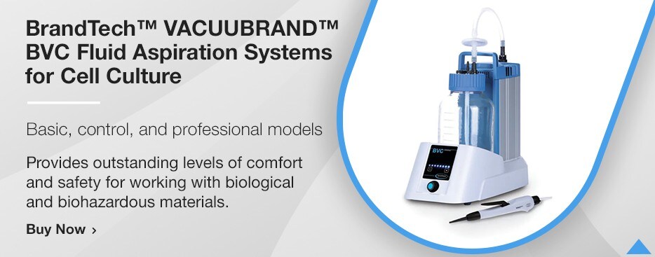 BrandTech™ VACUUBRAND™ BVC Fluid Aspiration Systems for Cell Culture BrandTech™ VACUUBRAND™ BVC Fluid Aspiration Systems for Cell Culture